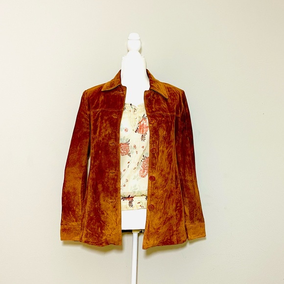 Colebrook & Co. Vintage Suede Leather Jacket NWOT!!!! - Picture 3 of 9